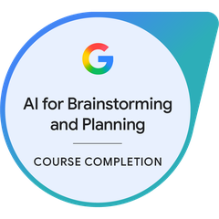 Google AI for Brainstorming and Planning